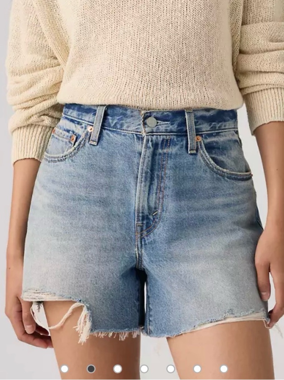 NWT Levi’s Ribcage Women's Shorts size 27